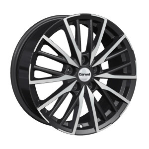 Carwel АГМА 1719 (GEELY ATLAS/PRO/CHANGANCS55/+/CS75FL) ABT Черный глянцевый с полированной лицевой частью 0x0/0x114.3 ET45 D60.1