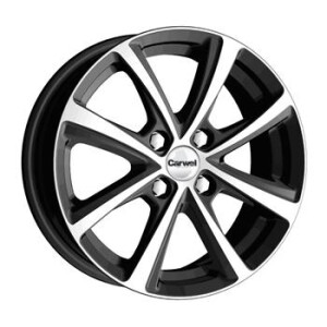 Carwel АКУШ AB Черный глянцевый с полированной лицевой частью 6x15/4x100 ET40 D60.1