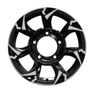 Carwel ГУРОН 1505 (SUZUKI JIMNY) ABT Черный глянцевый с полированной лицевой частью 0x0/0x139.7 ET5 D108.1