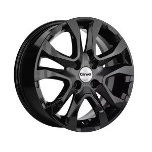 Carwel ТОБОЛ 1503 (X-RAY/ LOGAN) BL Черный 6x15/4x100 ET40 D60.1