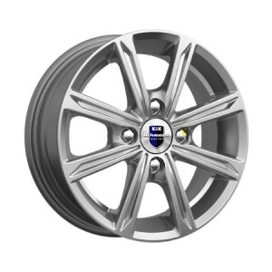 K&K ФЛЭШ (КС710) ДАРК ПЛАТИНУМ Серый темный глянцевый 5x13/4x100 ET35 D67.1