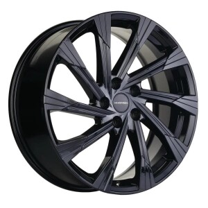 Khomen Wheels 1901 (GEELY TUGELLA) BLK Черный 7.5x19/5x108 ET46 D63.4