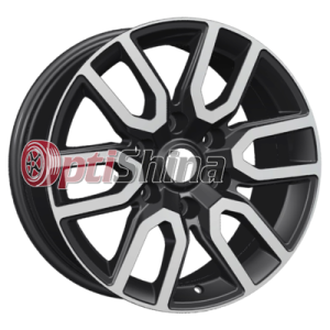 Khomen Wheels KHW1723 (JAC T6 Pickup) Black-FP
