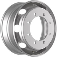 Accuride 8/275/221/136 Silver 6.75x19.5/8x275 ET136 D221