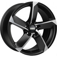 Fondmetal 7900 Matt Black Polished 7.5x17/5x112 ET48 D57.1