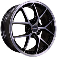 INCH FA8538 Gloss Black Machined Face 7x17/5x108 ET45 D63.4