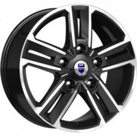 K&K Backfire (КС763) Алмаз черный 8x18/5x120 ET45 D72.6