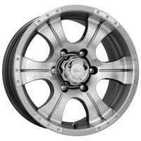 K&K Байконур (КС465) Дарк платинум 8x16/6x139.7 ET20 D108.5
