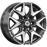 K&K Гангут (КС1176) Алмаз черный 7.5x18/6x114.3 ET46 D67.1