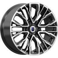 K&K Кортес (КС1102) Алмаз черный 8.5x19/6x139.7 ET42 D75.1