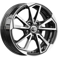 K&K КС1005 Алмаз черный 6x15/5x100 ET38 D57.1