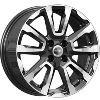 K&K КС1026 Алмаз черный 6.5x16/4x100 ET50 D60.1