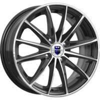 K&K Пойнт Бланк-оригинал (KC884) Алмаз черный SK 6x15/4x100 ET50 D60.1