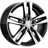 K&K Rassvet (КС868) Алмаз черный 6.5x16/5x114.3 ET45 D67.1