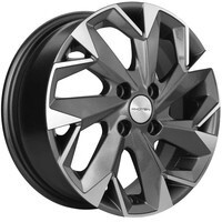 Khomen Wheels KHW1402 (Solaris/Logan/Rio) Gray-FP