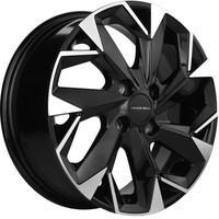 Khomen Wheels KHW1402 (Toyota Corolla) Black-FP