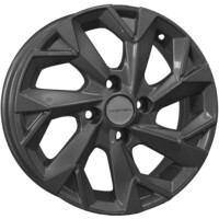 Khomen Wheels KHW1402 (Toyota Corolla) Gray 5.5x14/4x100 ET43 D60.1