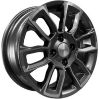 Khomen Wheels KHW1406 (Honda Civic) Gray-FP