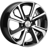 Khomen Wheels KHW1501 (Lada Granta) Black-FP 6x15/4x98 ET36 D58.6