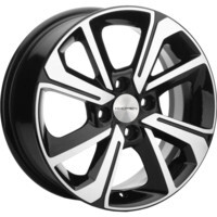 Khomen Wheels KHW1501 (Logan/Sandero/Xray) Black-FP 6x15/4x100 ET40 D60.1