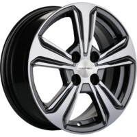 Khomen Wheels KHW1502 (Nexia) Gray-FP 6x15/4x100 ET45 D56.6
