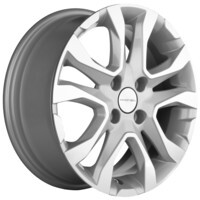 Khomen Wheels KHW1503 (XRay) F-Silver-FP 6x15/4x100 ET40 D60.1
