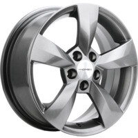 Khomen Wheels KHW1504 (Fabia) Gray 6x15/5x100 ET43 D57.1