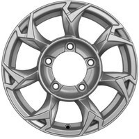 Khomen Wheels KHW1505 (Jimny) F-Silver 5.5x15/5x139.7 ET5 D108.1