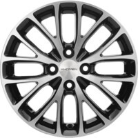 Khomen Wheels KHW1506 (Logan) Black-FP 6x15/4x100 ET40 D60.1