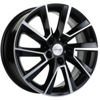 Khomen Wheels KHW1507 (15) Black-FP 6x15/5x100 ET37 D54.1