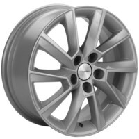 Khomen Wheels KHW1507 (Aveo) F-Silver 6x15/5x105 ET39 D56.6