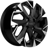 Khomen Wheels KHW1508 (Lada Granta) Black-FP 6x15/4x98 ET35 D58.6