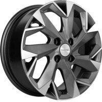 Khomen Wheels KHW1508 (Lada Granta) Gray-FP 6x15/4x98 ET35 D58.6