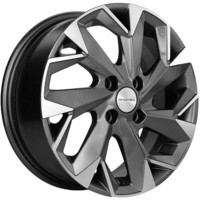 Khomen Wheels KHW1508 (Logan/Sandero) Gray-FP 6x15/4x100 ET40 D60.1