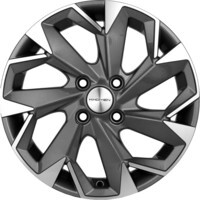 Khomen Wheels KHW1508 (Nexia) Gray-FP 6x15/4x100 ET45 D56.6