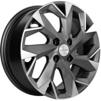 Khomen Wheels KHW1508 (Vesta) Gray-FP 6x15/4x100 ET50 D60.1