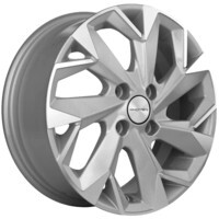 Khomen Wheels KHW1508 (XRay) F-Silver-FP 6x15/4x100 ET40 D60.1