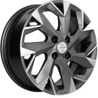 Khomen Wheels KHW1508 (XRay) Gray-FP 6x15/4x100 ET40 D60.1
