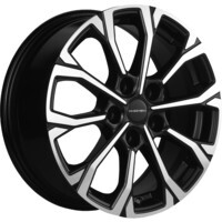 Khomen Wheels KHW1605 (Fluence/Juke) Black-FP 6.5x16/5x114.3 ET47 D66.1