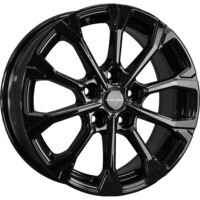 Khomen Wheels KHW1605 (Huyndai/Kia) Black 6.5x16/5x114.3 ET50 D67.1