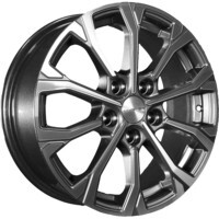 Khomen Wheels KHW1605 (Huyndai/Kia) Gray-FP 6.5x16/5x114.3 ET50 D67.1