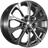 Khomen Wheels KHW1605 (Renault/Nissan) Gray-FP 6.5x16/5x114.3 ET50 D66.1