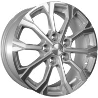 Khomen Wheels KHW1605 (Toyota/Suzuki) F-Silver-FP 6.5x16/5x114.3 ET45 D60.1