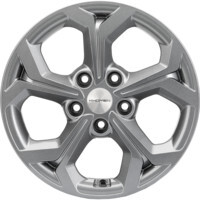 Khomen Wheels KHW1606 (Focus) Gray 6.5x16/5x108 ET50 D63.3