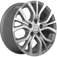 Khomen Wheels KHW1608 (Chery Tiggo 3/Tiggo 3 Pro) F-Silver-FP
