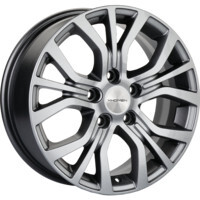 Khomen Wheels KHW1608 (Huyndai/Mazda) G-Silver 6.5x16/5x114.3 ET45 D67.1