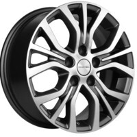 Khomen Wheels KHW1608 (Opel Zafira) Gray-FP