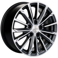 Khomen Wheels KHW1611 (Toyota/Suzuki) Gray-FP 6.5x16/5x114.3 ET45 D60.1