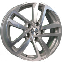 Khomen Wheels KHW1612 (Focus) F-Silver-FP