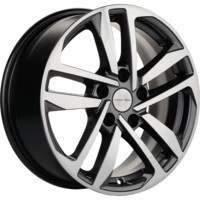 Khomen Wheels KHW1612 (Toyota/Suzuki) Gray-FP 6.5x16/5x114.3 ET45 D60.1